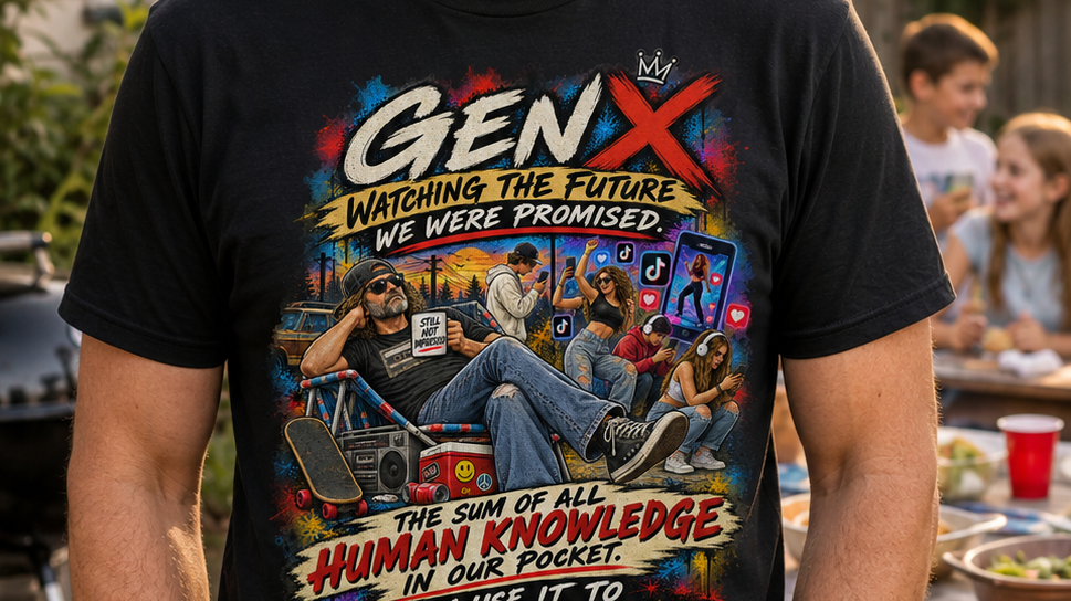 What Is Gen X Style? Comfort, Humor, Zero Fuss