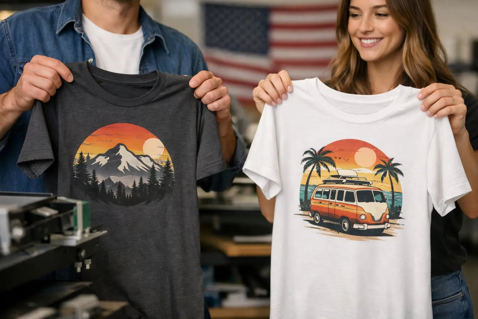 Why USA Printed Graphic Tees Feel More Personal