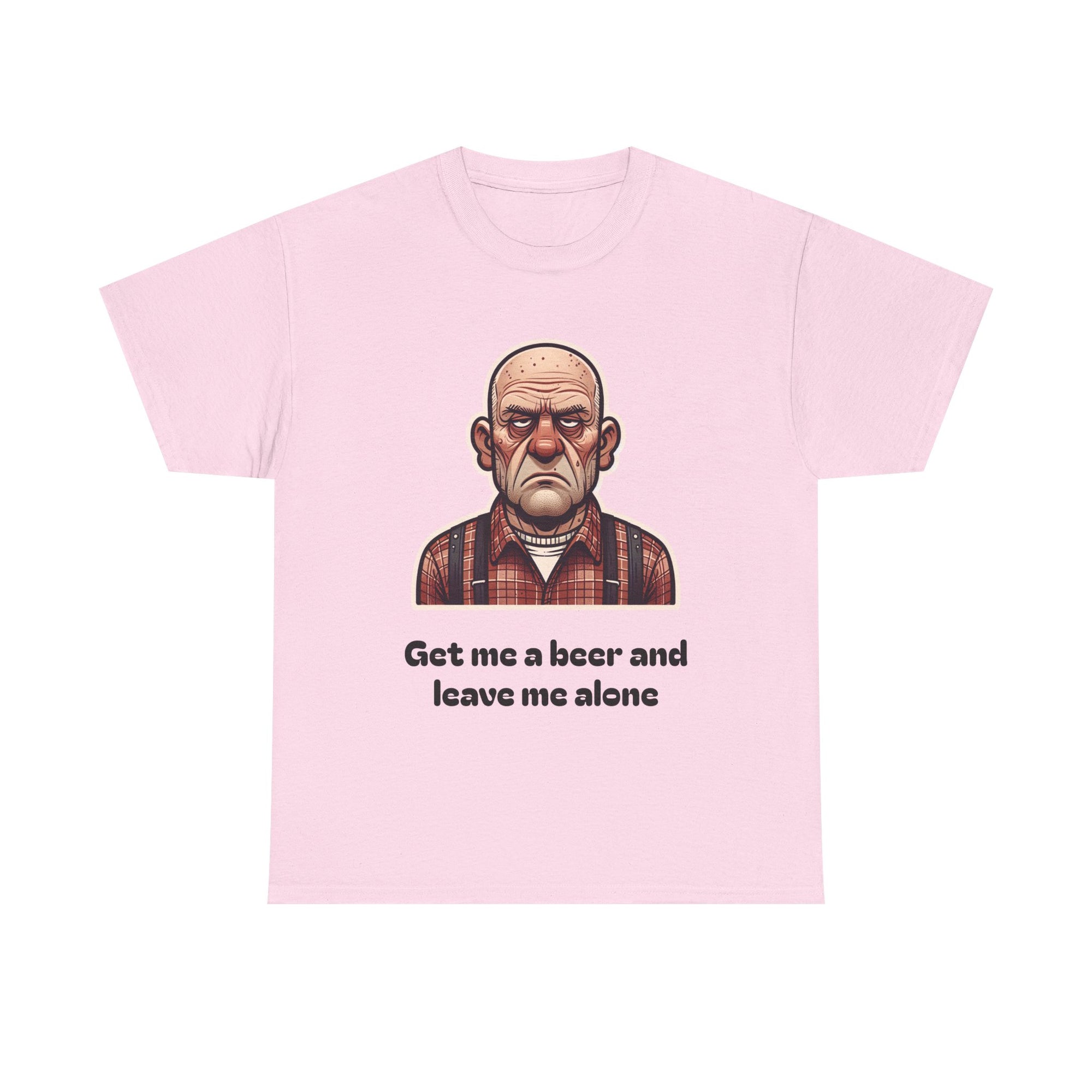 Copy of Funny Beer Lover Tee - Get Me a Beer and Leave Me Alone, Unisex Cotton Shirt, Gift for Dad, Casual Outfit, Humor Top