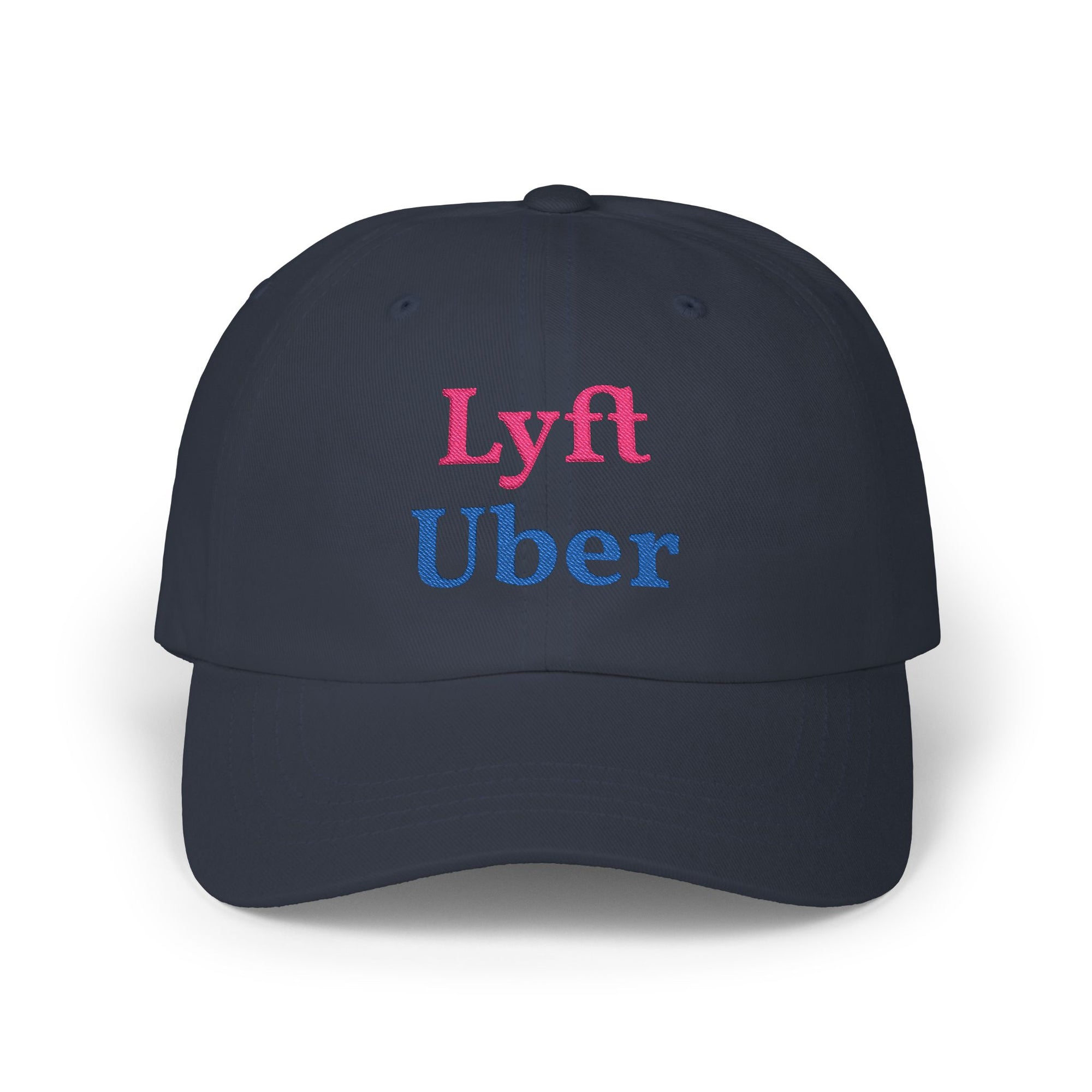 Lyft Uber Embroidered Dad Cap