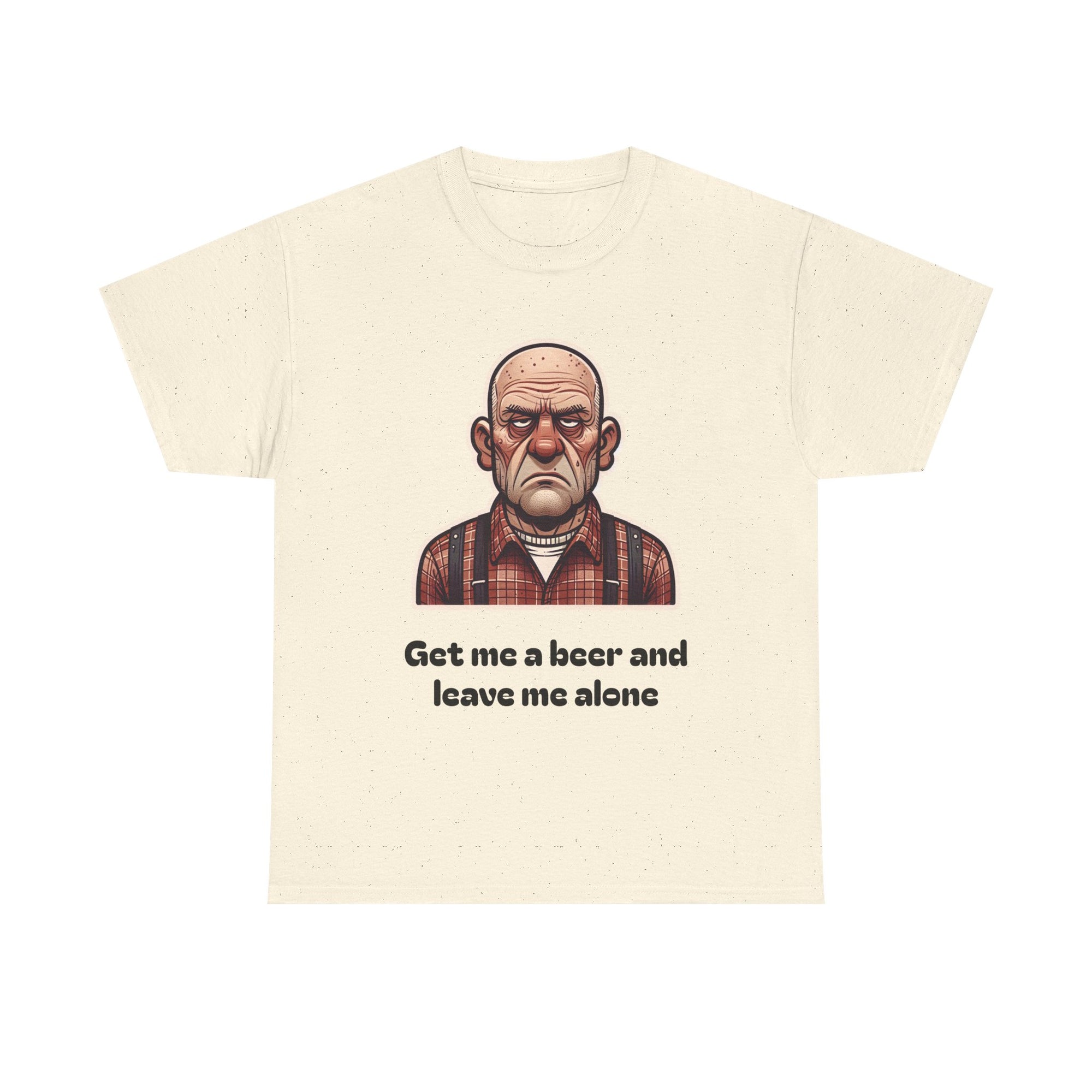 Copy of Funny Beer Lover Tee - Get Me a Beer and Leave Me Alone, Unisex Cotton Shirt, Gift for Dad, Casual Outfit, Humor Top