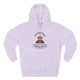 Grumpy Greg Three Panel Fleece Hoodie "I don't rise and shine. I caffeinate and hope for the best."