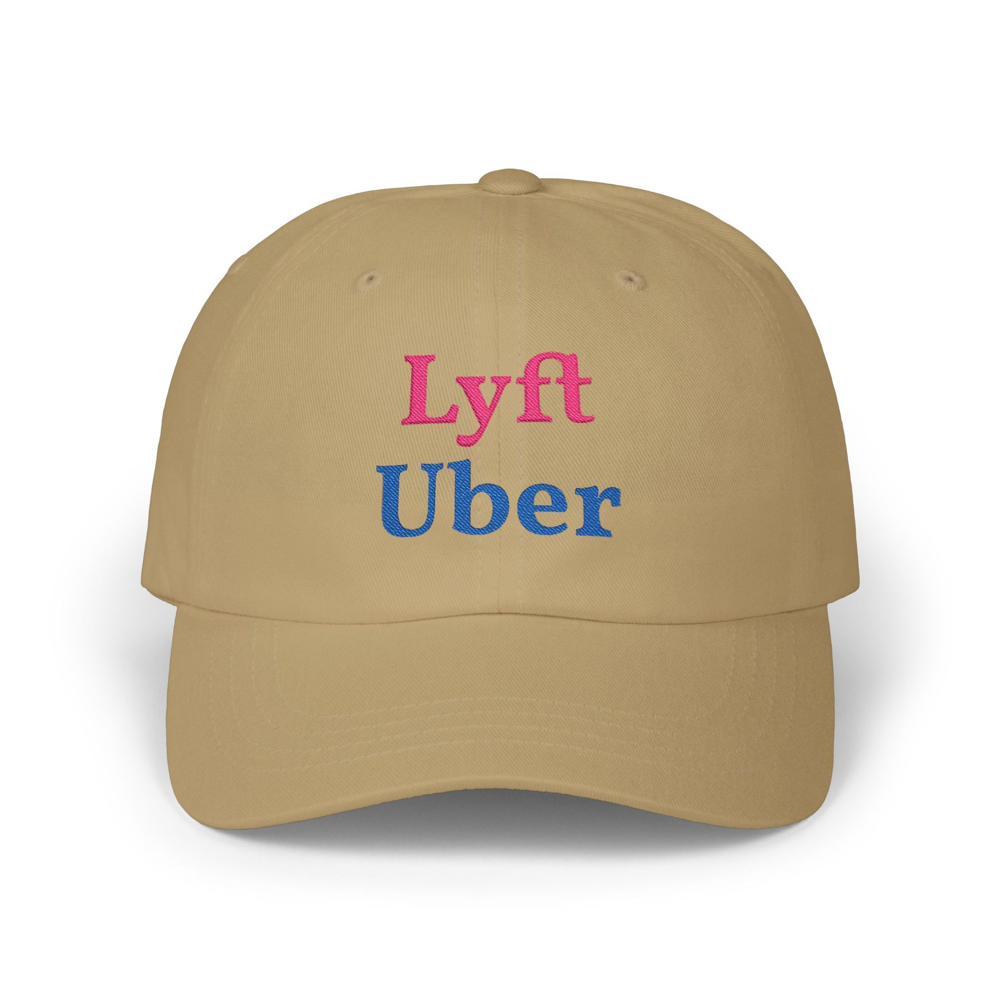 Lyft Uber Embroidered Dad Cap