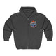 Gen X Snow Days – Retro 80s Nostalgia Full-Zip Hoodie
