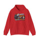 Gen X Retro Radio Hoodie – 80s Mixtape Nostalgia Graphic Sweatshirt