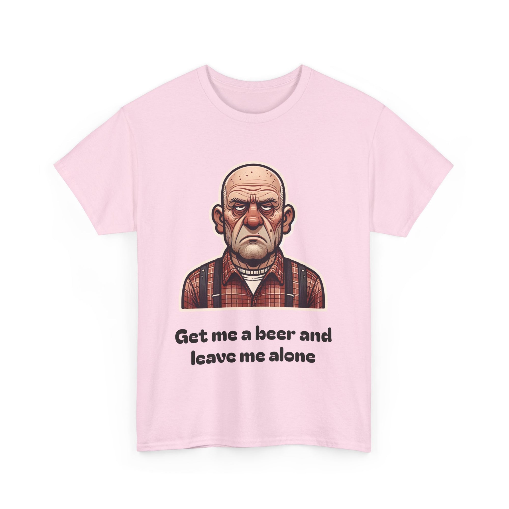 Copy of Funny Beer Lover Tee - Get Me a Beer and Leave Me Alone, Unisex Cotton Shirt, Gift for Dad, Casual Outfit, Humor Top