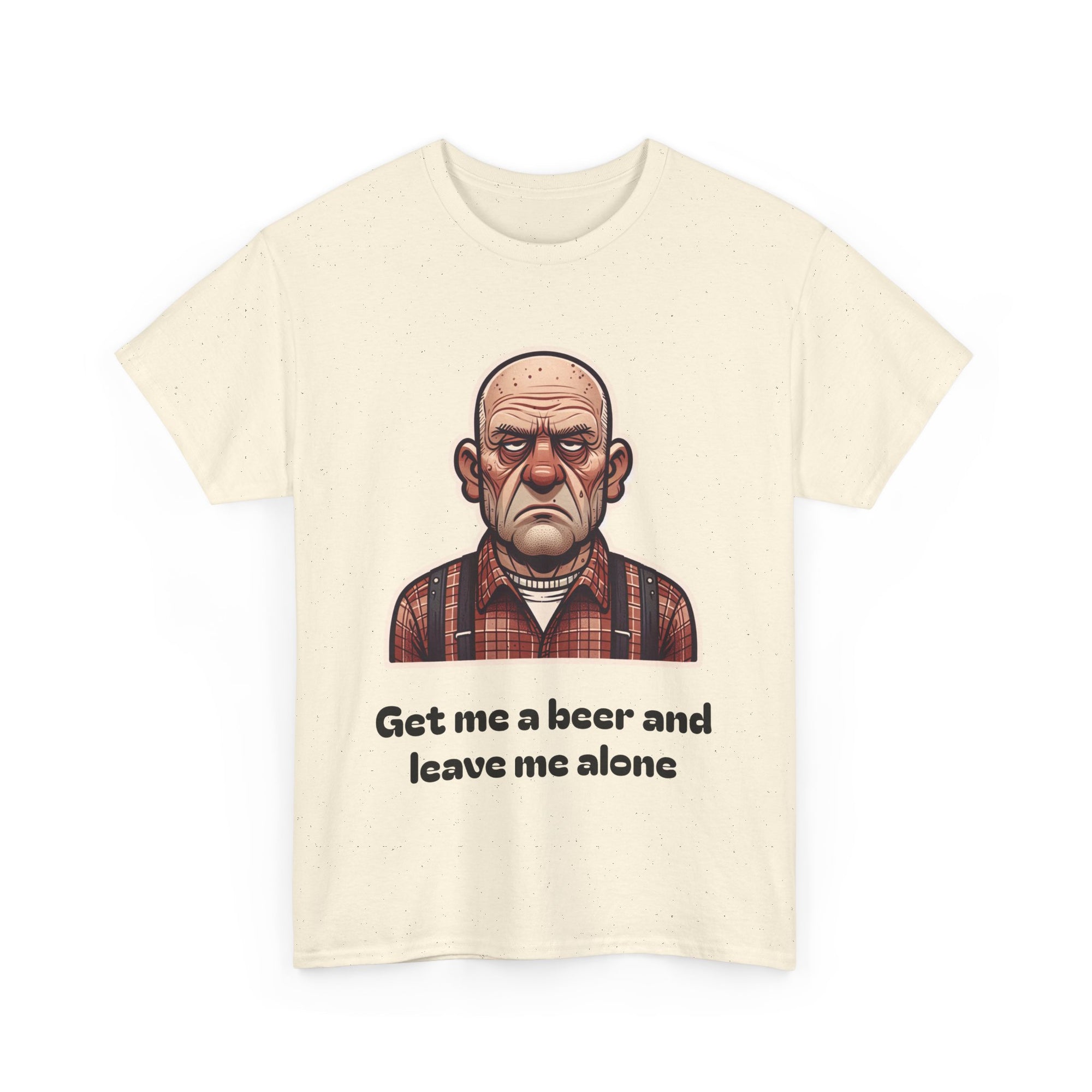 Copy of Funny Beer Lover Tee - Get Me a Beer and Leave Me Alone, Unisex Cotton Shirt, Gift for Dad, Casual Outfit, Humor Top
