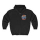 Gen X Snow Days – Retro 80s Nostalgia Full-Zip Hoodie