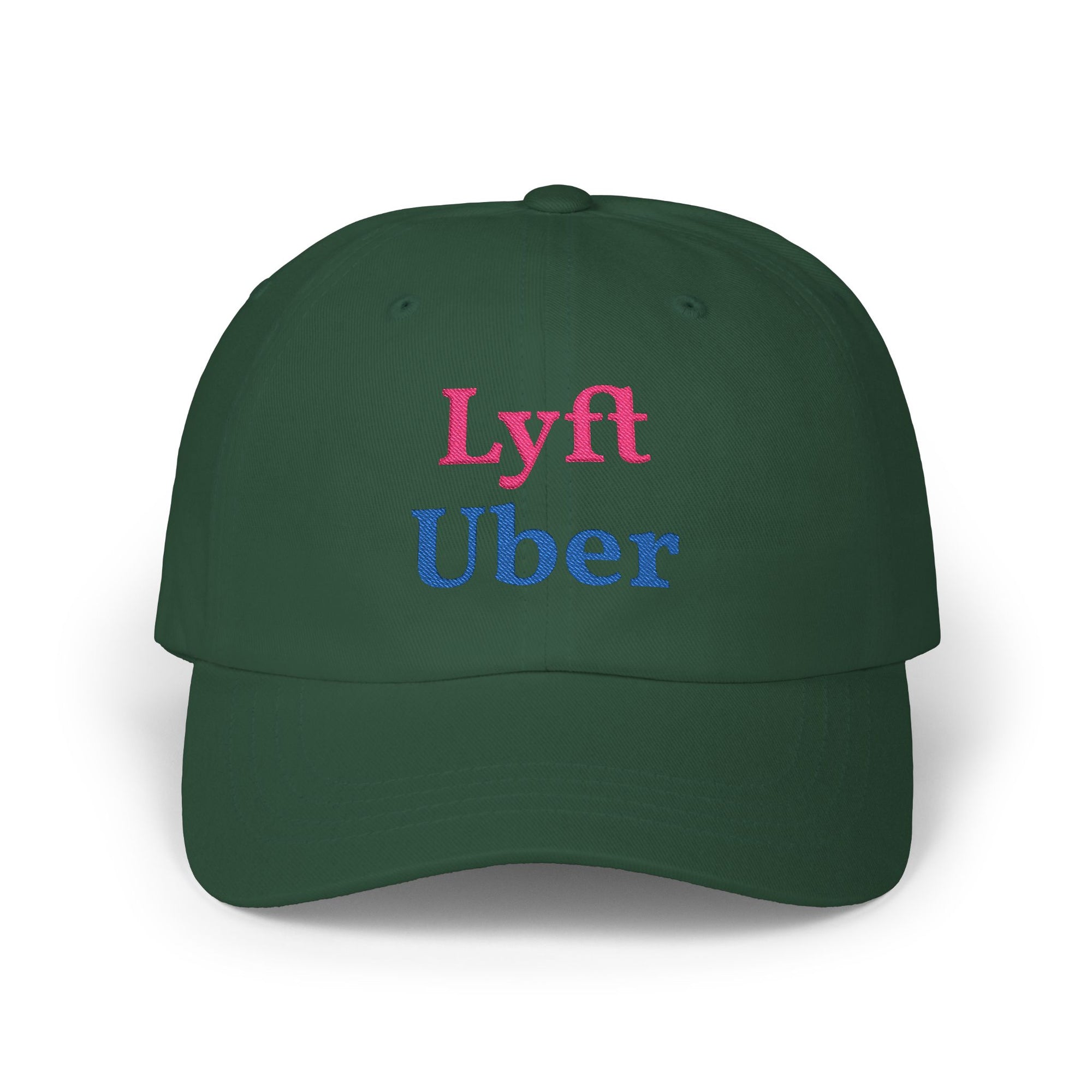 Lyft Uber Embroidered Dad Cap