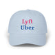 Lyft Uber Embroidered Dad Cap