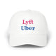 Lyft Uber Embroidered Dad Cap
