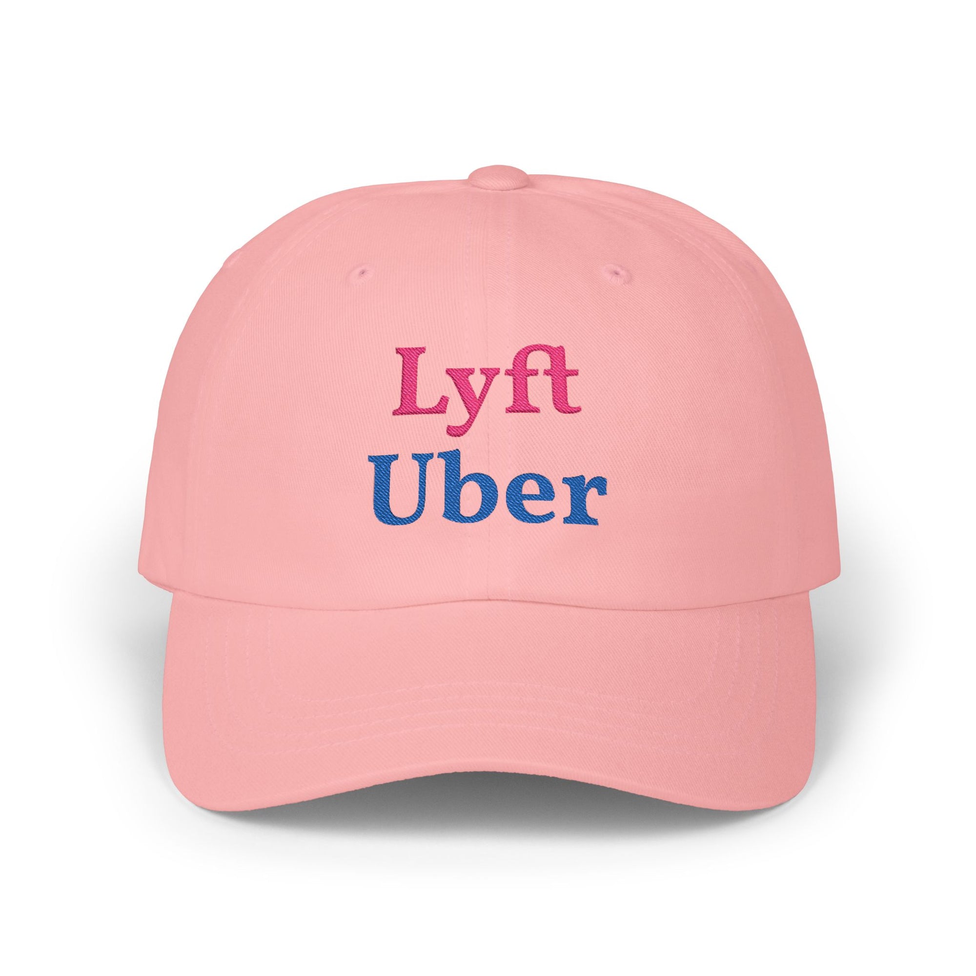 Lyft Uber Embroidered Dad Cap