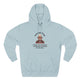 Grumpy Greg Three Panel Fleece Hoodie "I don't rise and shine. I caffeinate and hope for the best."