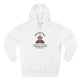 Grumpy Greg Three Panel Fleece Hoodie "I don't rise and shine. I caffeinate and hope for the best."